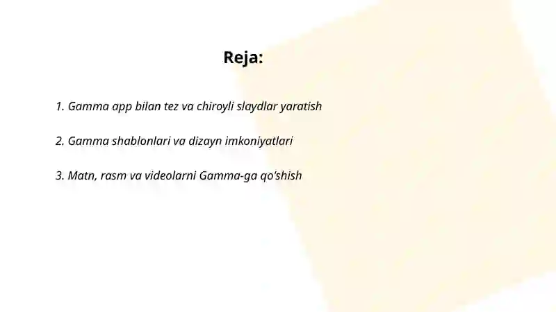 Gamma app 2