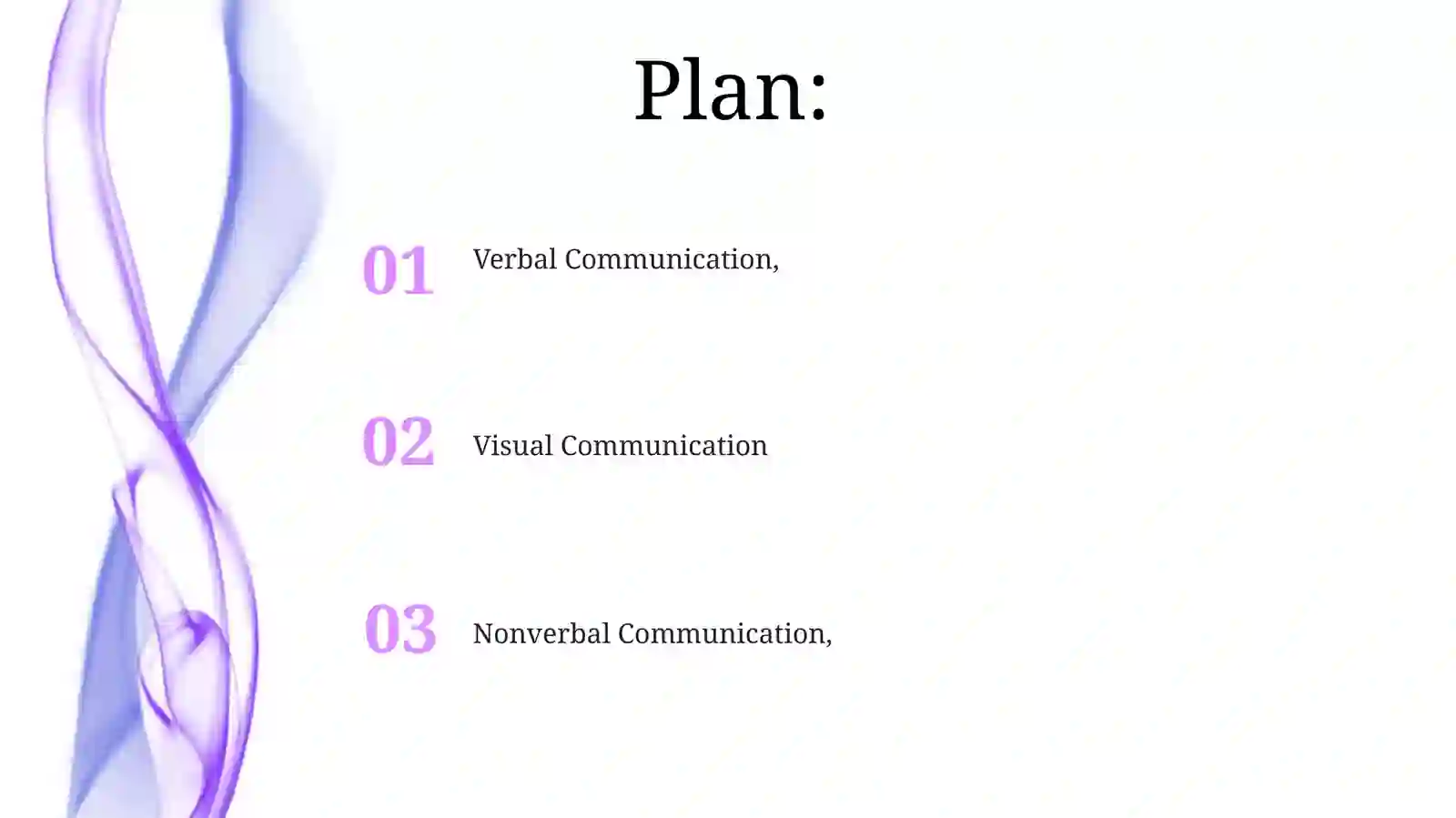Verbal Communication 2