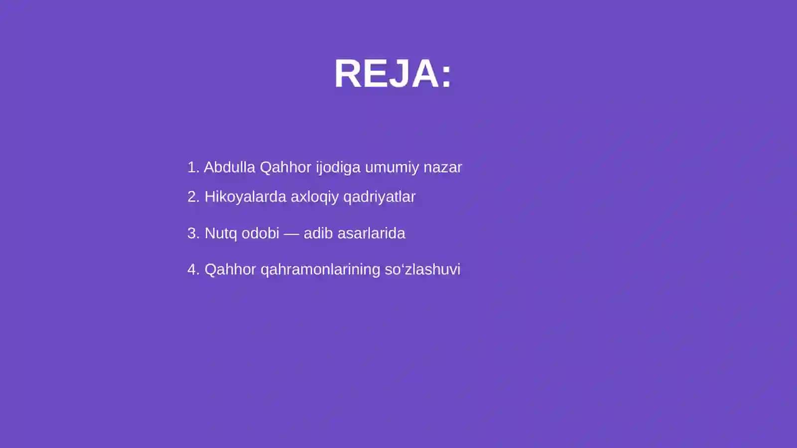 Abdulla Qahhor hikoyalarida nutq odobi 2