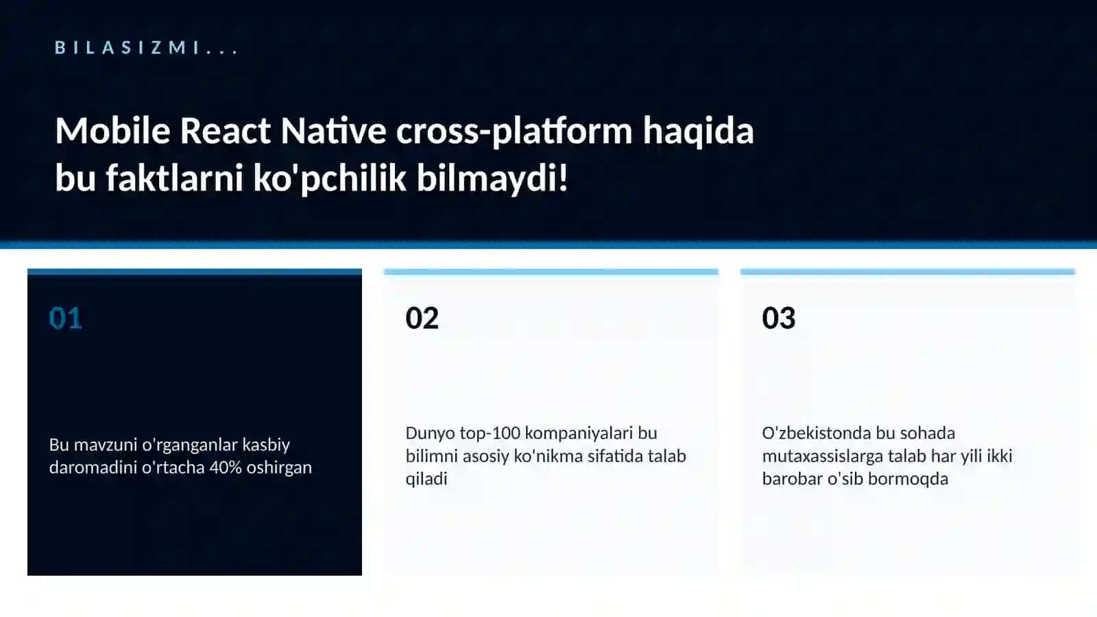 Mobile React Native cross-platform 2