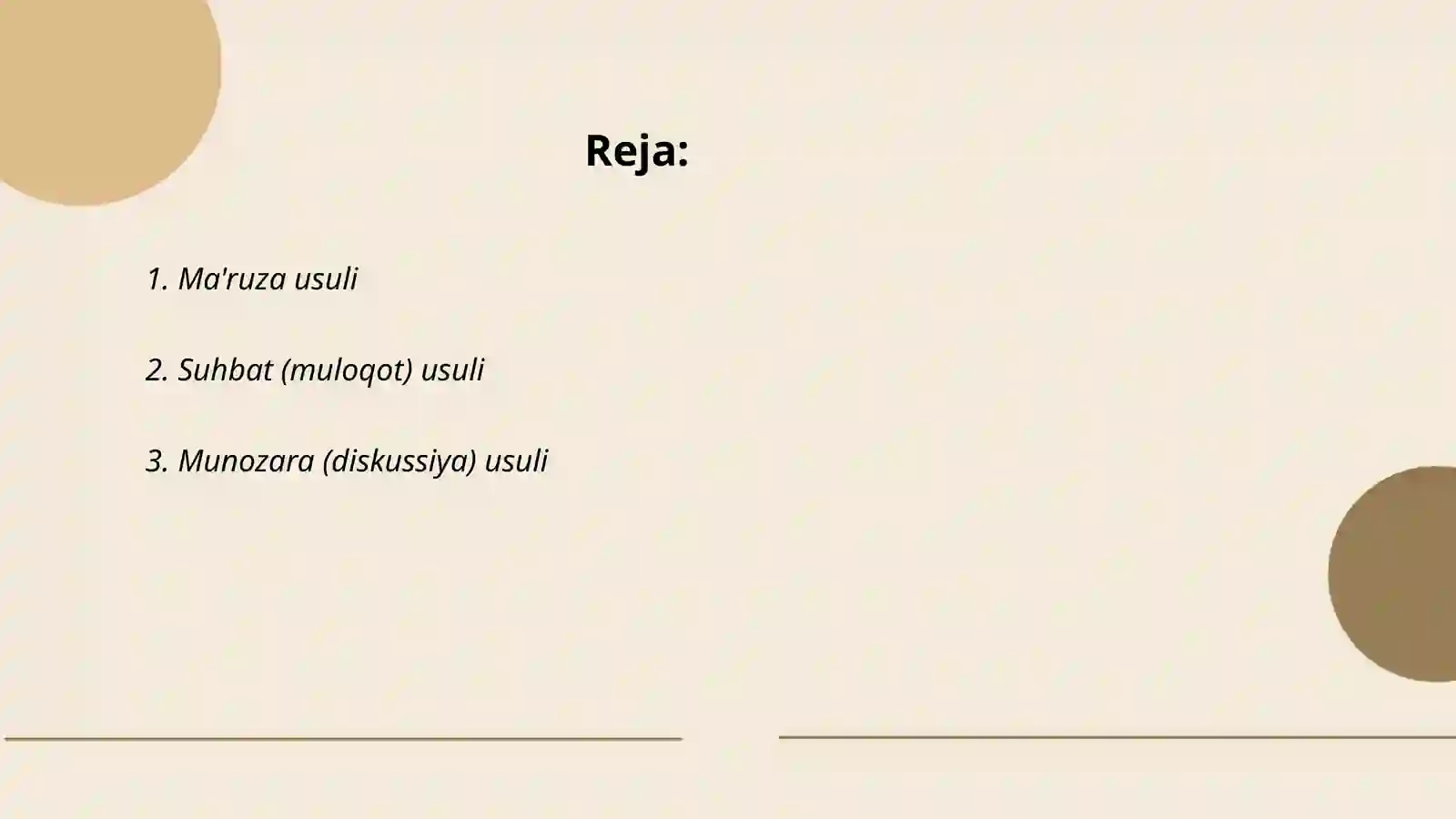 Ta'lim metodlari 2