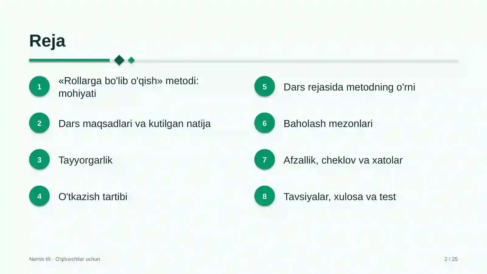 nemis tili darslarida rollarga bo'lib o'qish metodidan foydalanish 5829 2