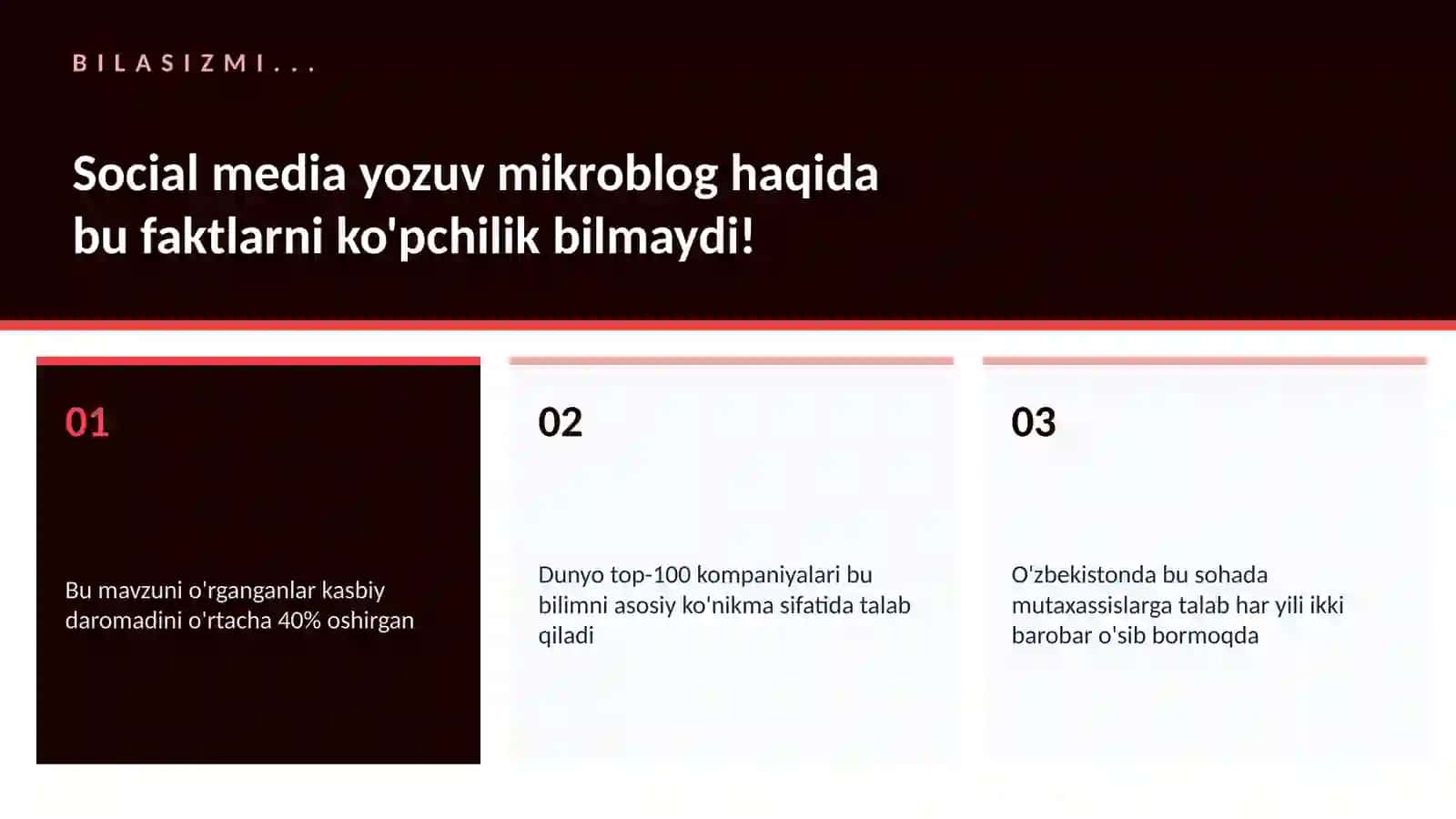 Social media yozuv mikroblog 2