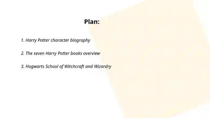 About Harry Potter 2