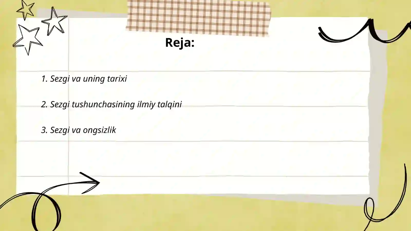 Sezgi va uning tarixi 2