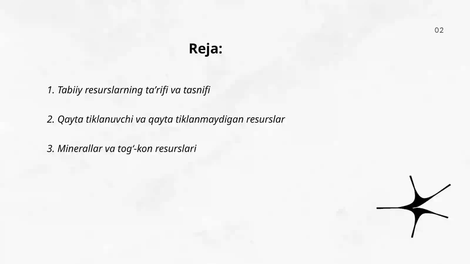 Davlatlarning tabiiy resurslari 2