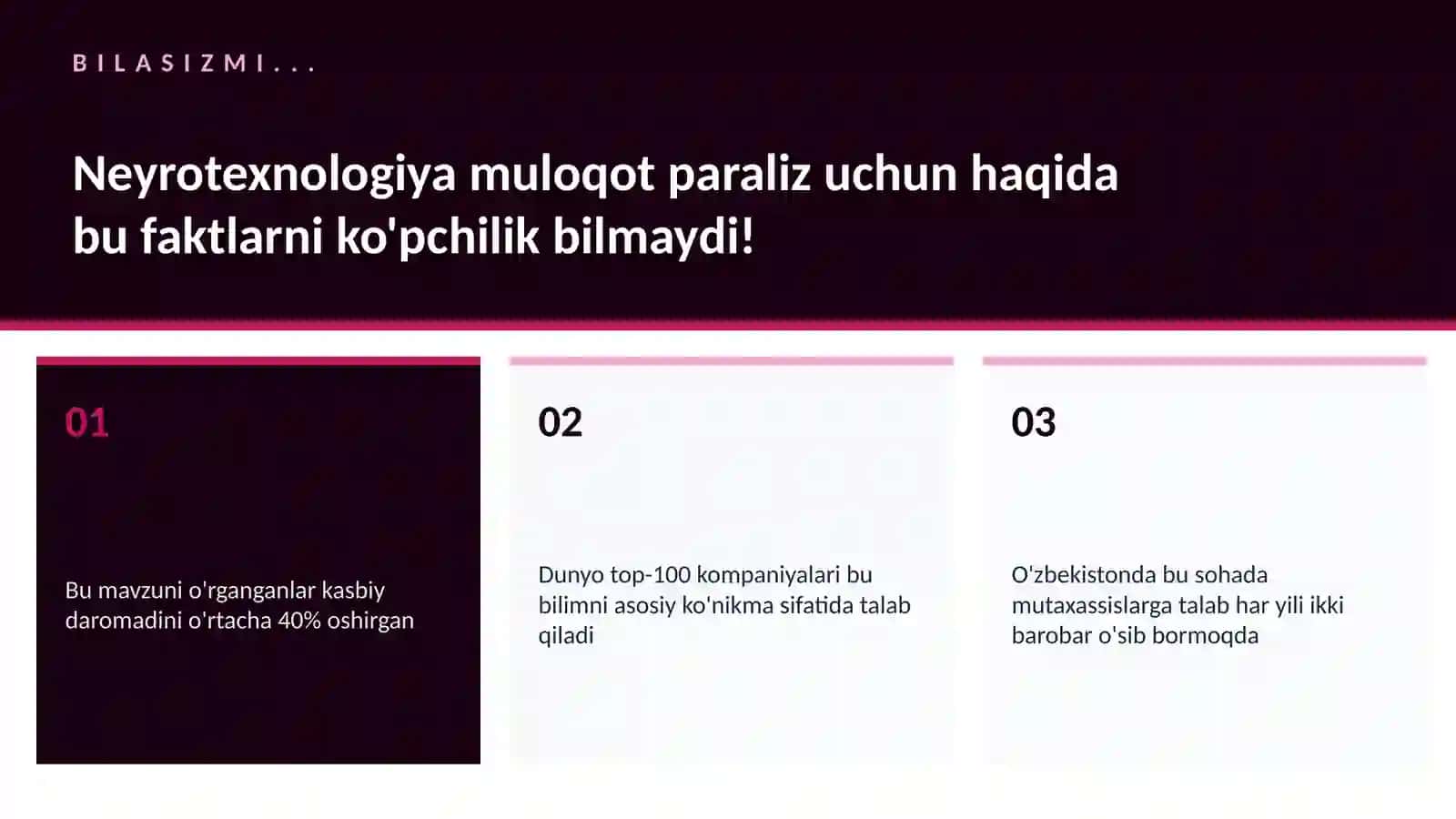NEYROTEXNOLOGIYA VA MIYA 2