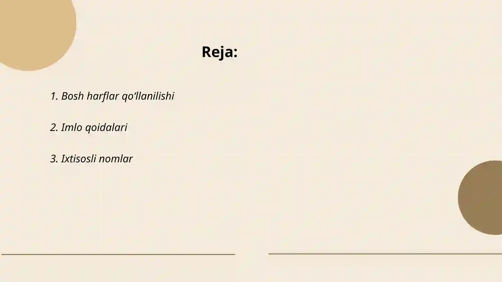 Bosh Harflar Imlosi 2