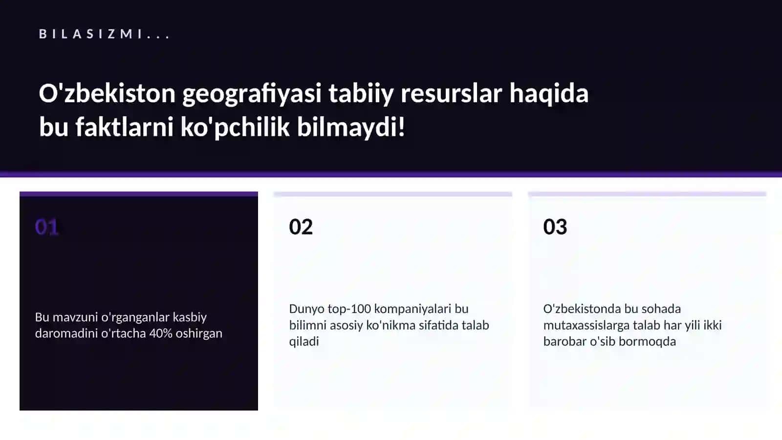 O'zbekiston geografiyasi tabiiy resurslar 2