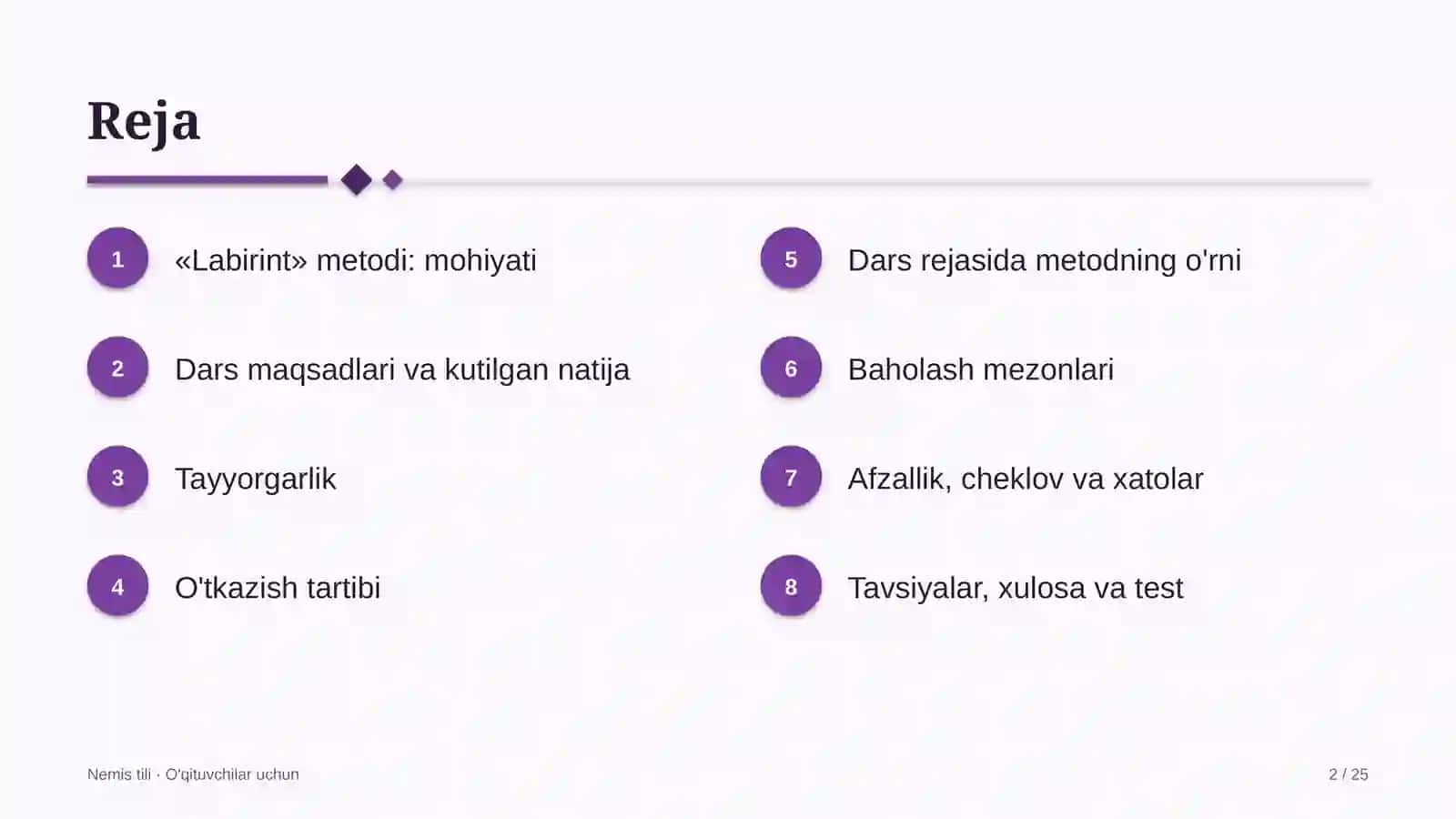 nemis tili darslarida labirint metodidan foydalanish 6940 2