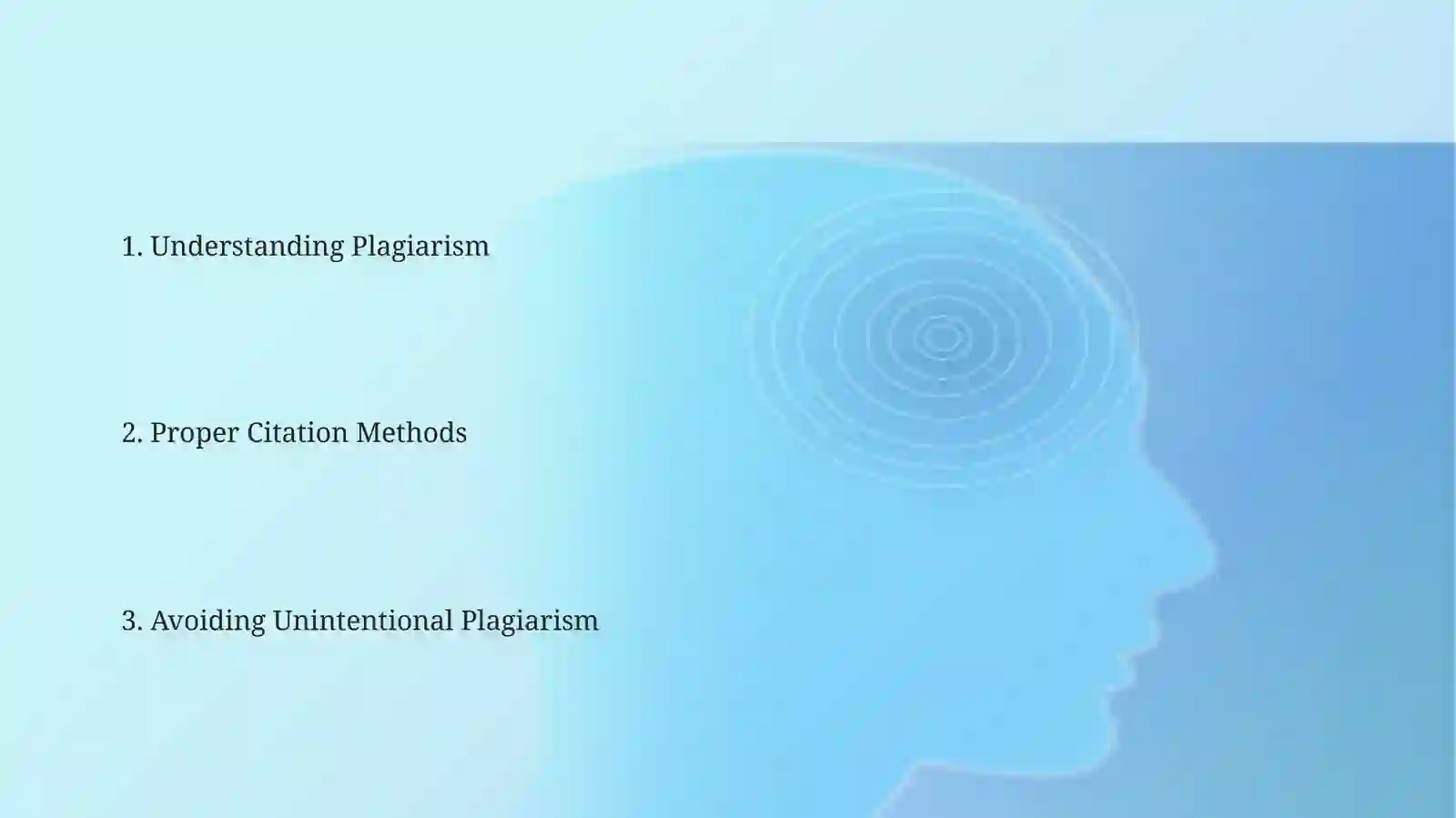 Avoiding Plagiarism 2