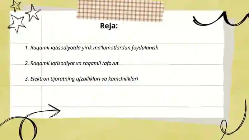 Raqamli iqtisodiyotning afzalliklari va kamchiliklari 2