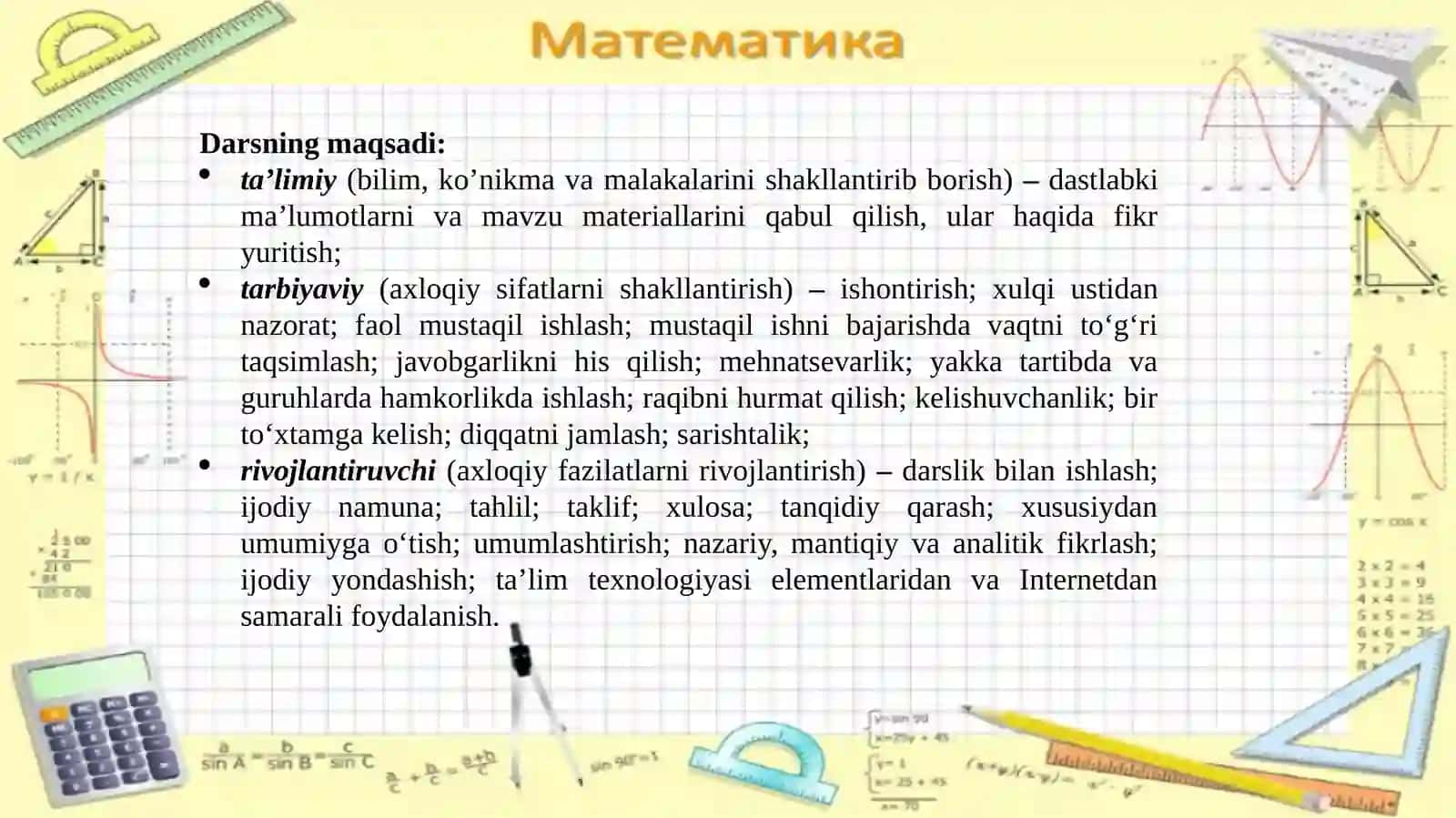ARIFMETIK PROGRESSIYA DASTLABKI 2