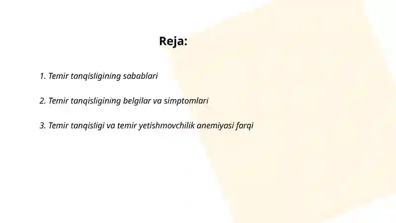Temir tanqisligi 2