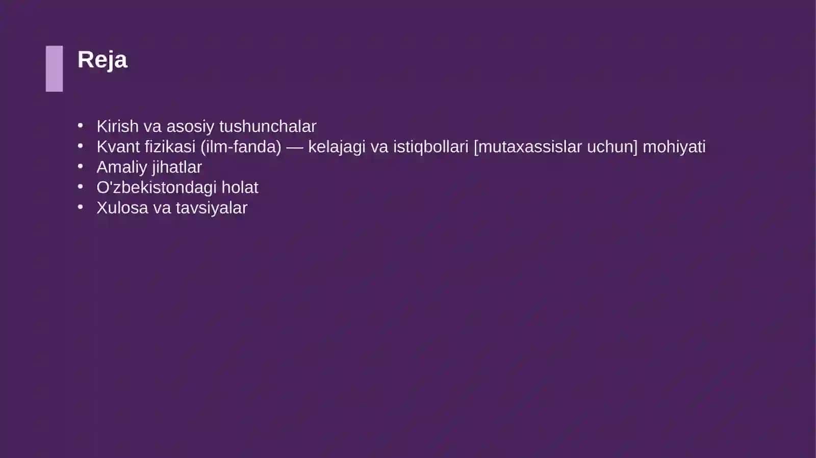 Kvant fizikasi (ilm-fanda) — kelajagi va istiqbollari [mutaxassislar uchun] 2