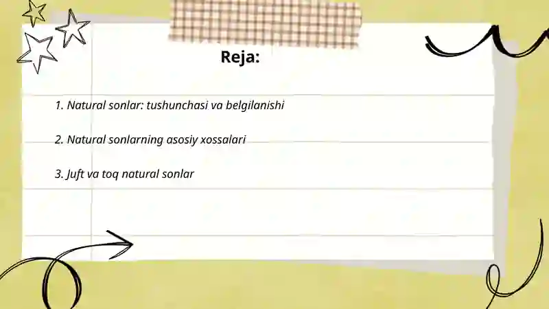 Natural sonlar 2