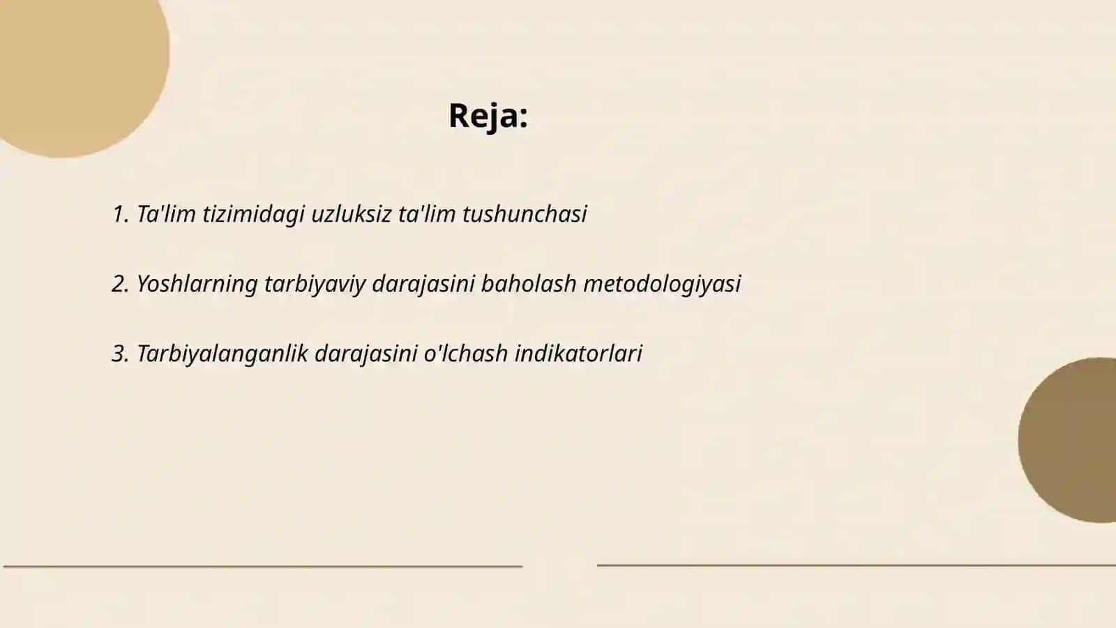 Yoshlarning tarbiyalanganlik darajasini tashxislash va korreksiyalash istiqbollari 2