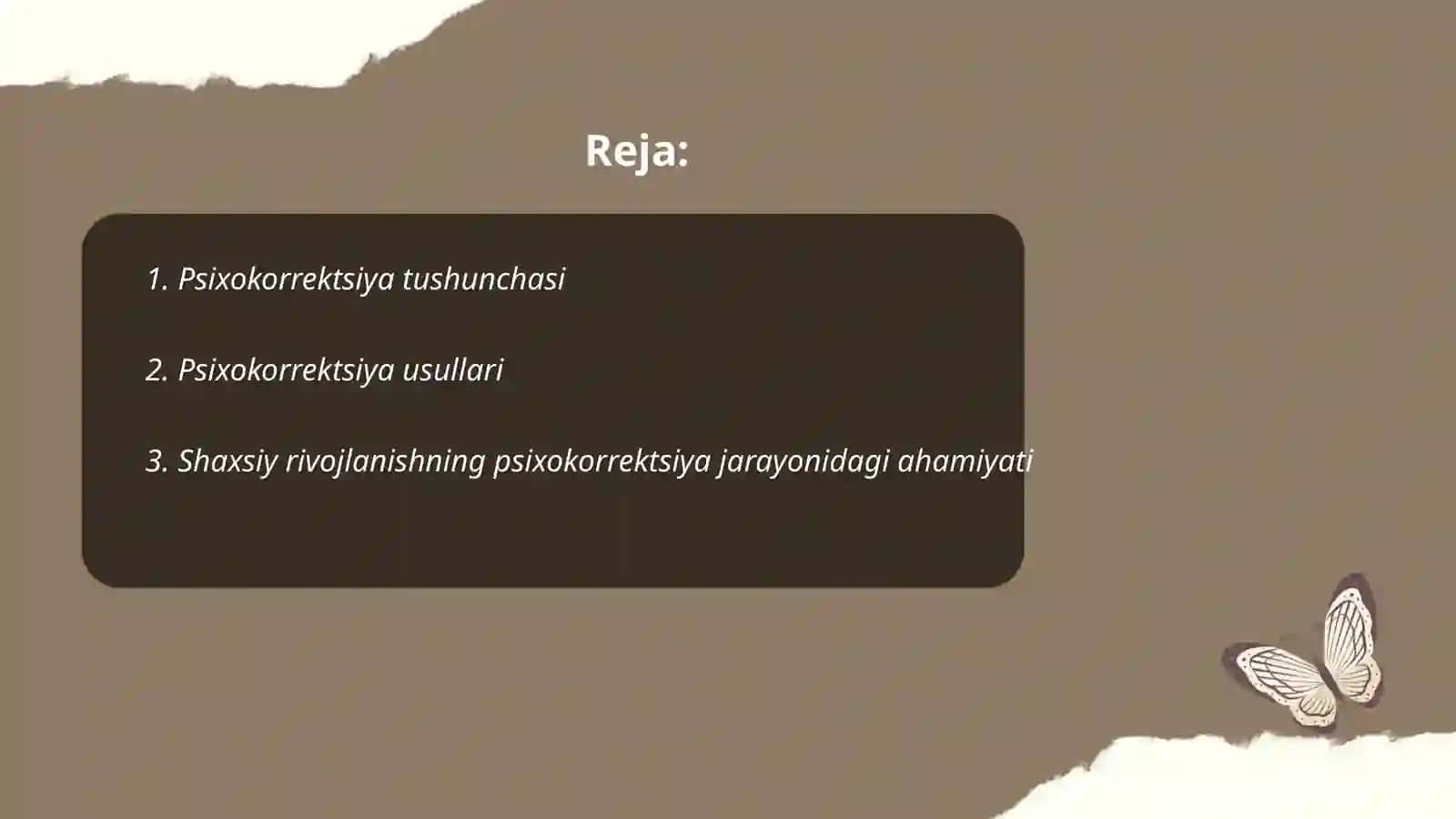 Psixokorrektsiya ishining asosiy tamoyillari 2