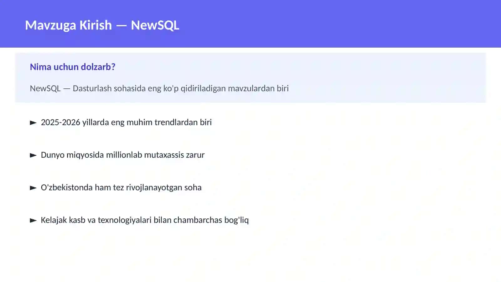 NewSQL 2