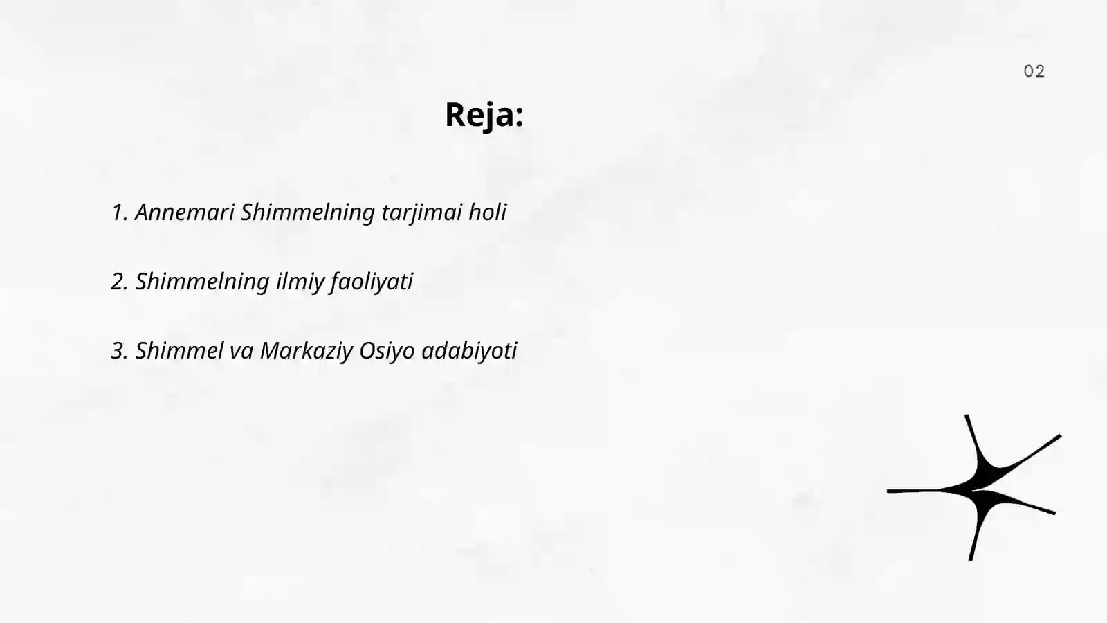 Annemari Shimmelning tarjimai holi 2