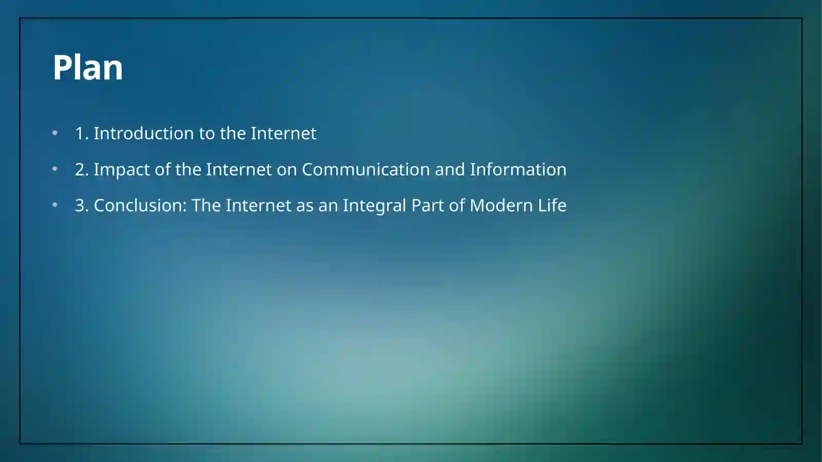 Internet in our life 2