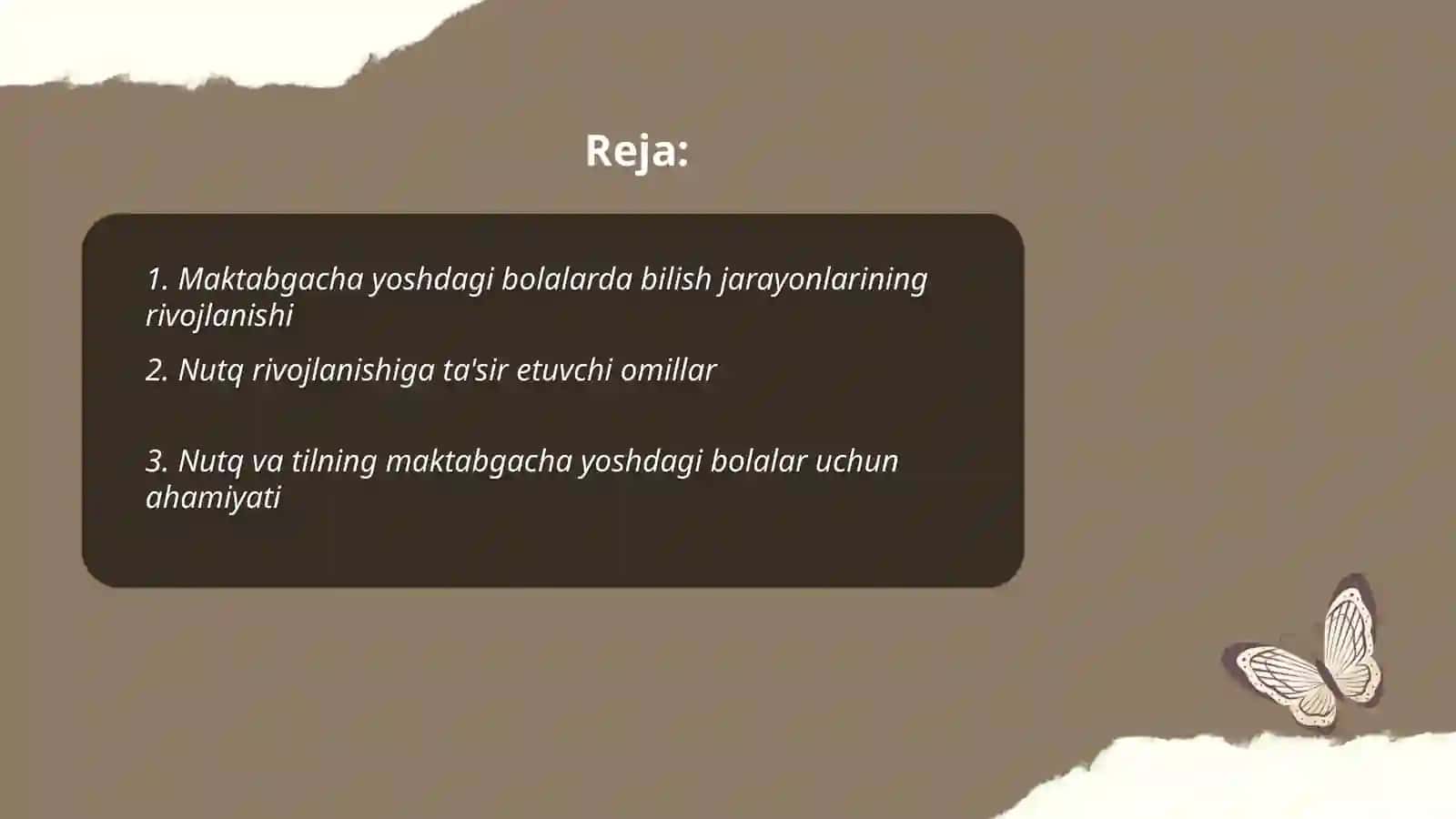 Maktabgacha tarbiya davrida bilish jarayonlari va nutqning rivojlanish qonuniyatlari 2