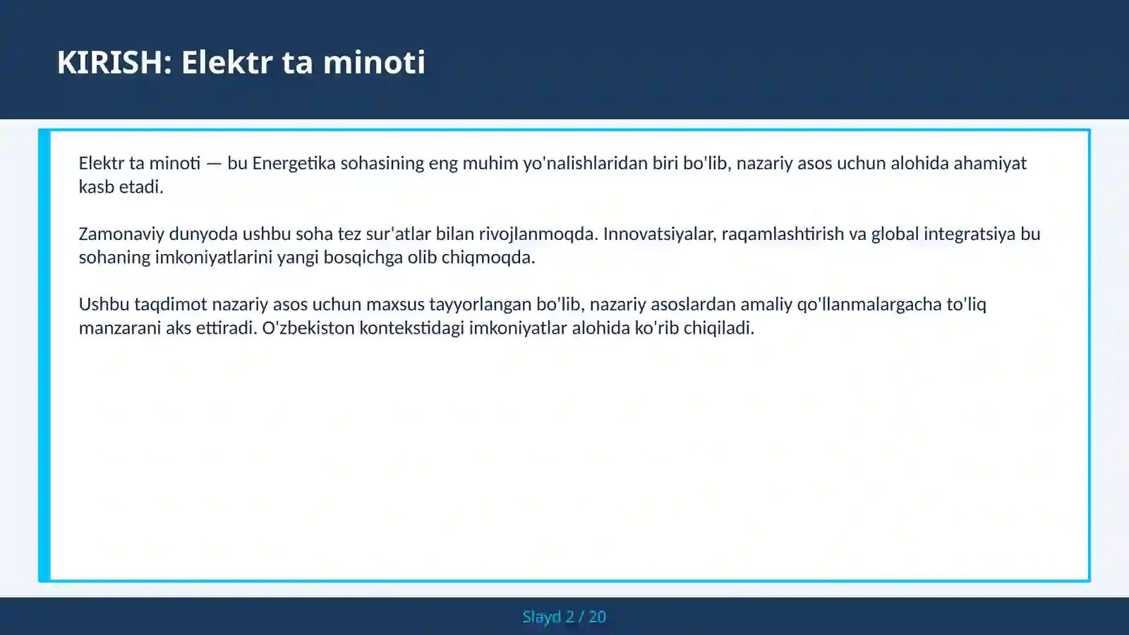 Elektr ta minoti 2