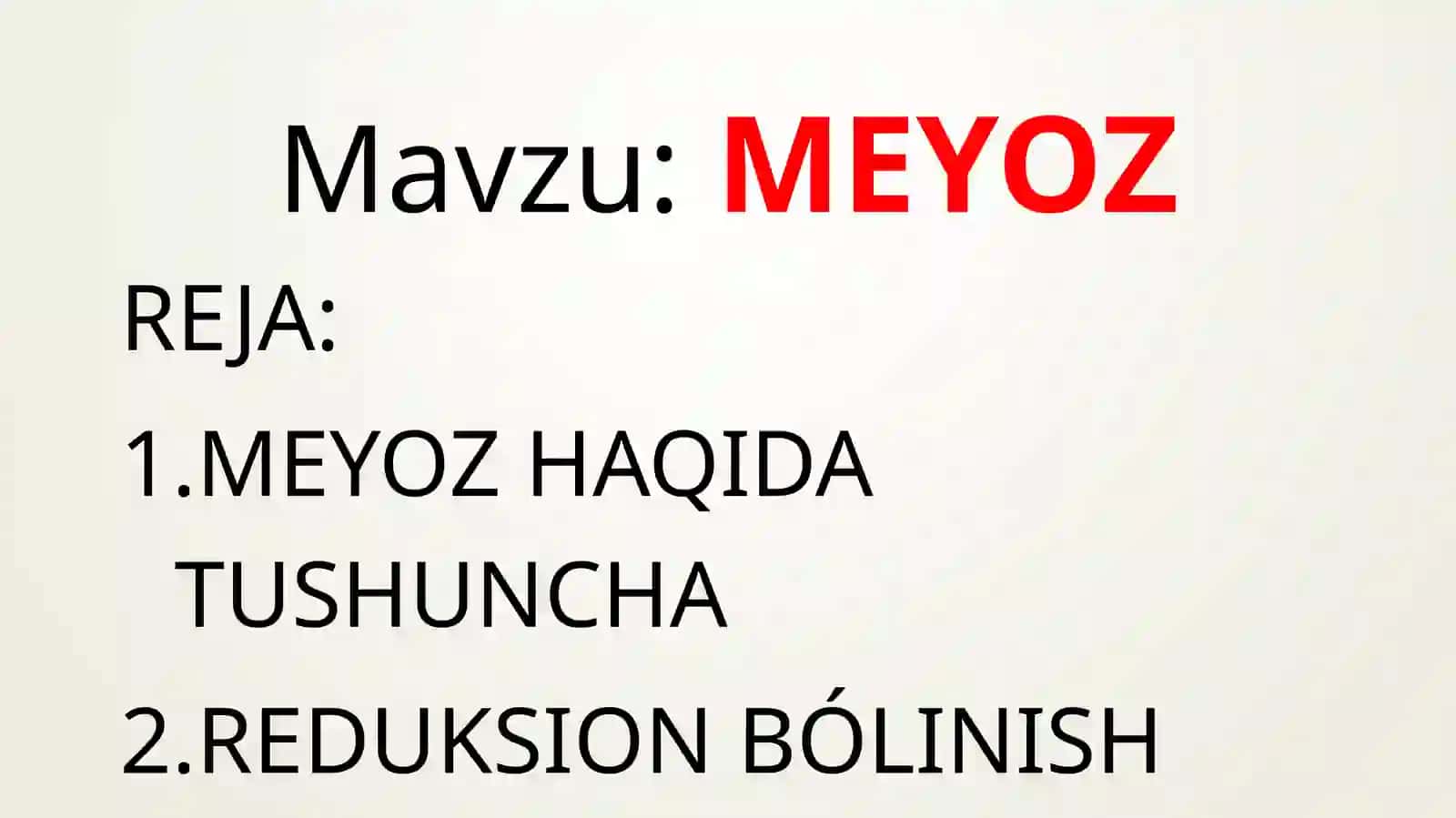 Meyoz 2