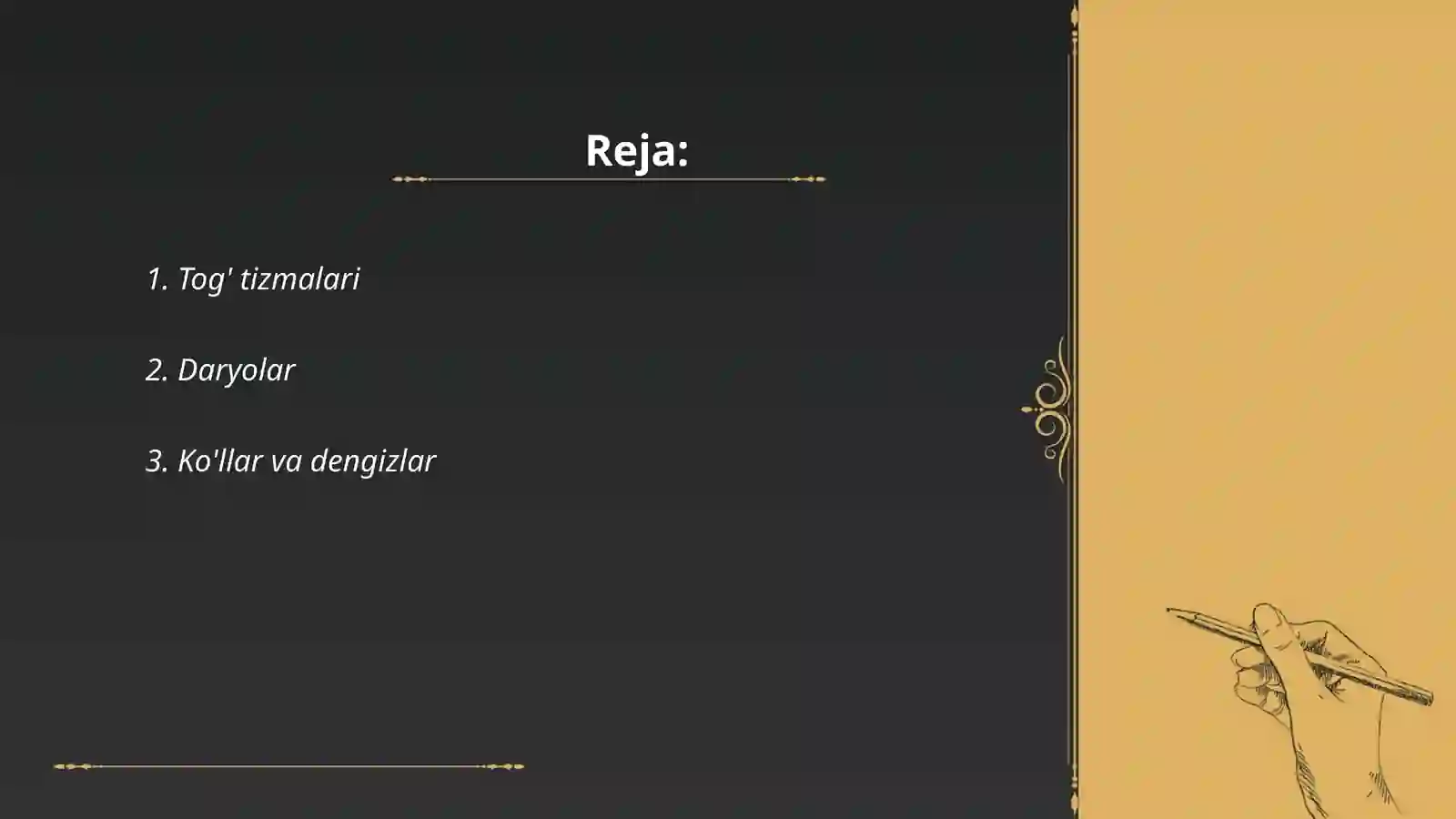 Yevrosiyo relyefi 2