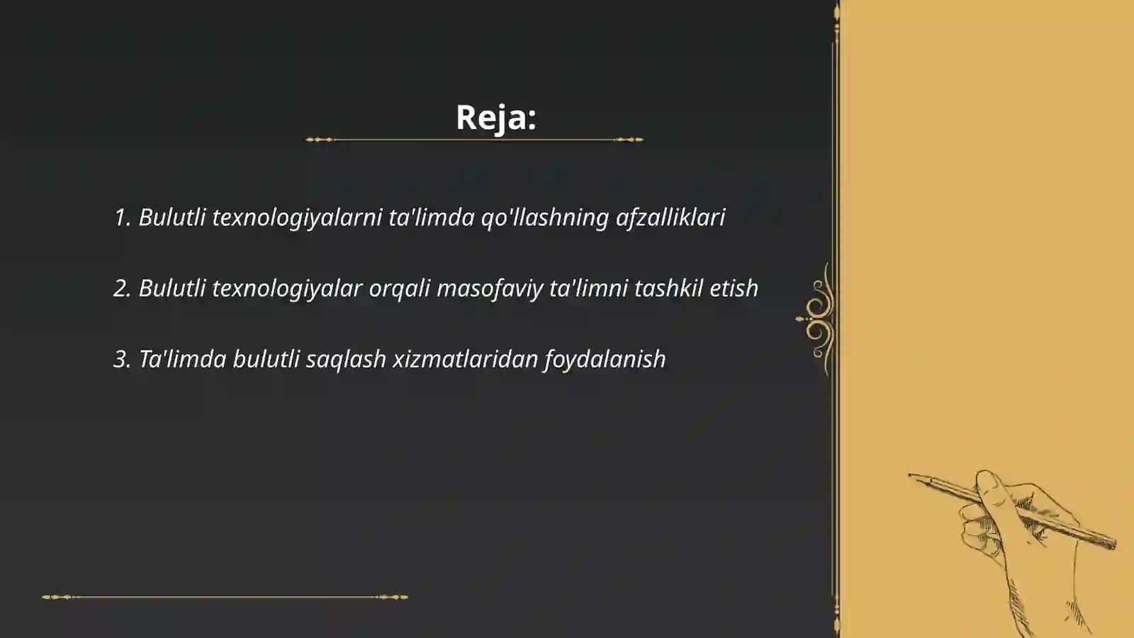 Bulutli texnologiyalarni ta'limda qo'llashning afzalliklari 2