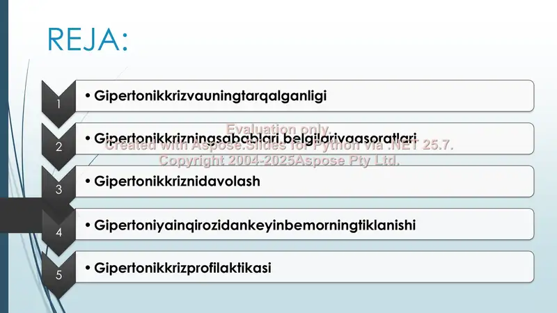 GIPERTONIK KRIZNI DAVOLASH 2