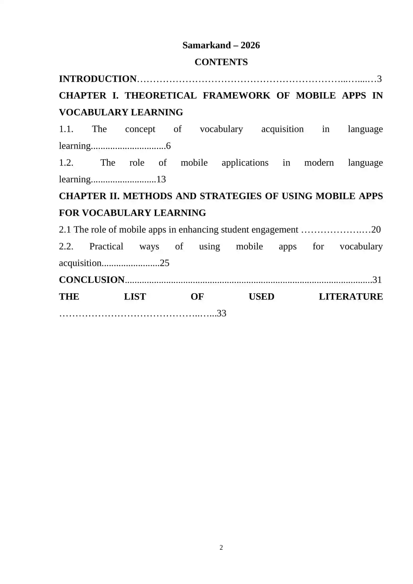 THE ROLE OF MOBILE APPS IN ENHANCING VOCABULARY ACQUISITION AND STUDENT ENGAGEMENT 2