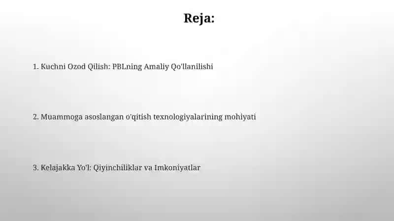 Muammoli ta’lim tеxnologiyasi mazmuni va uning amaliy ahamiyati 2