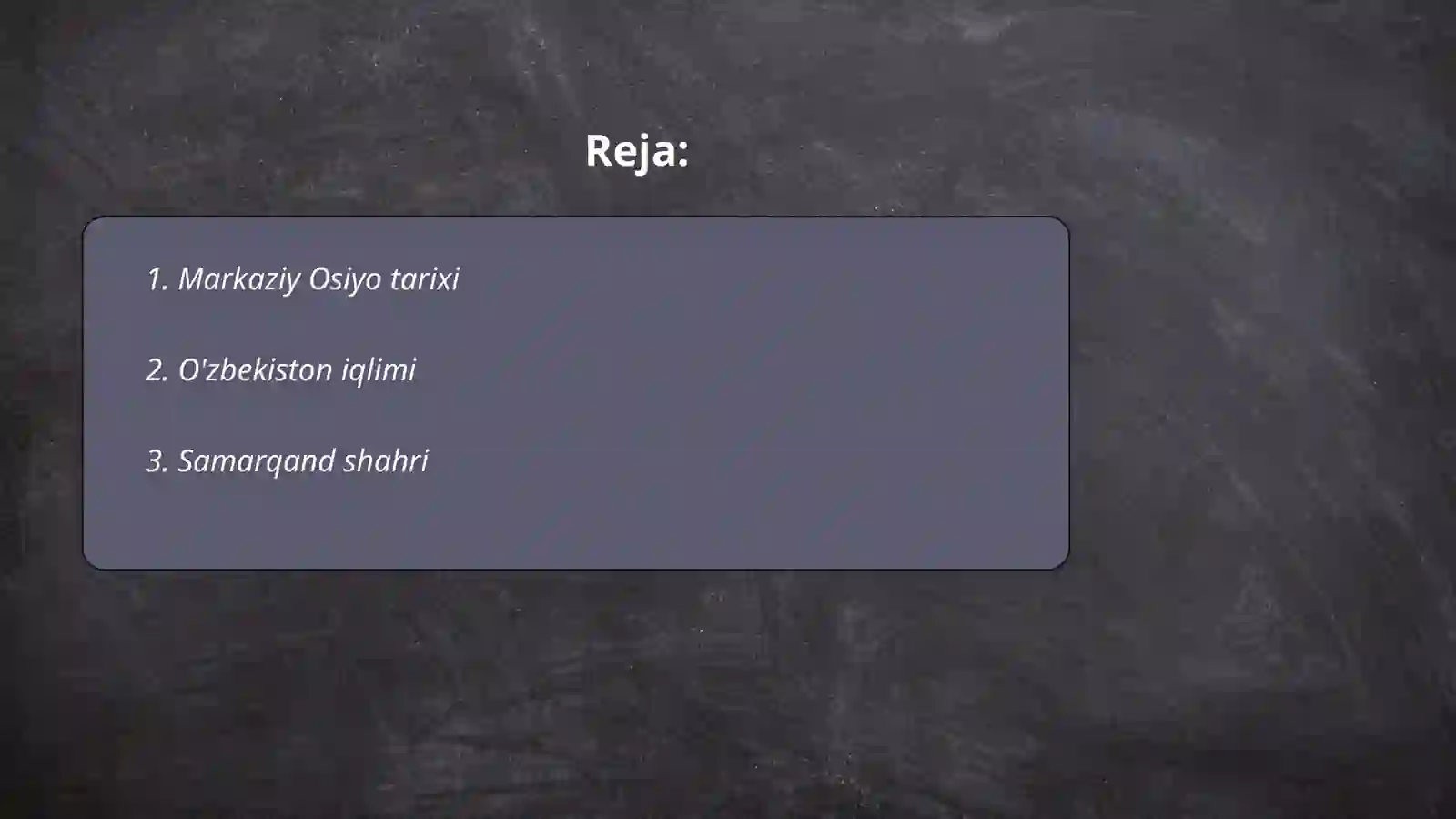 Markaziy Osiyo tarixi 2