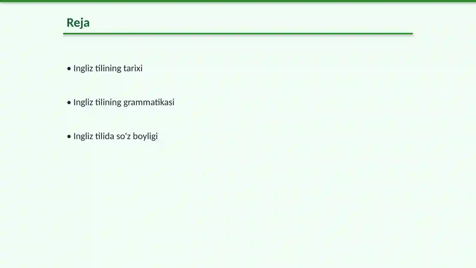 Ingliz tili haqida 2