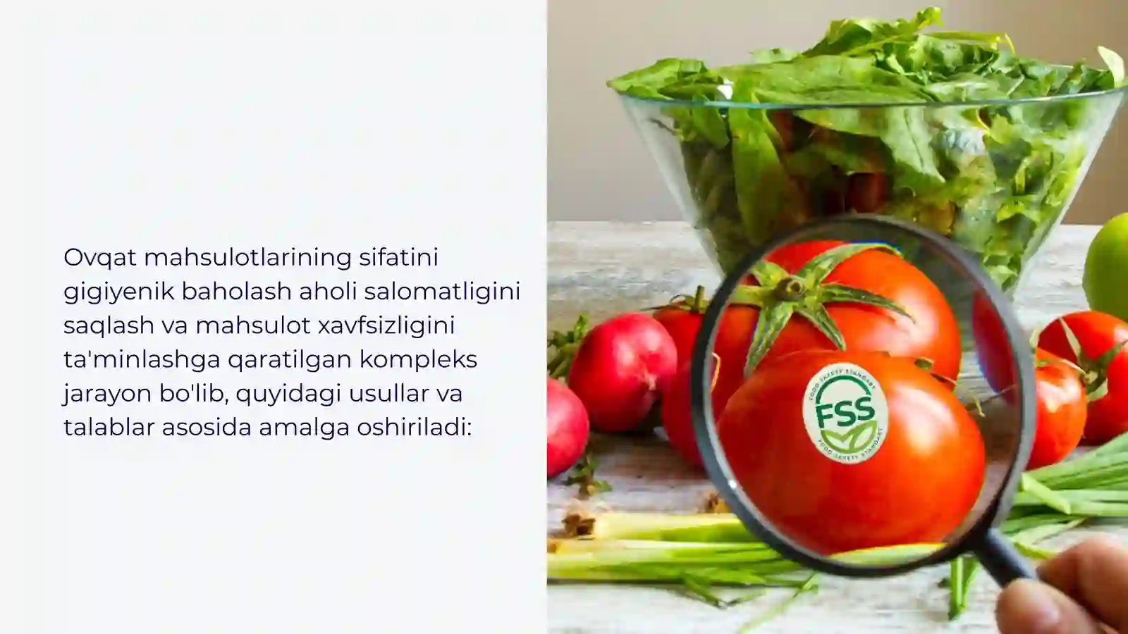 Ovqat mahsulotlarini sifatini gigiyenik baholash 2