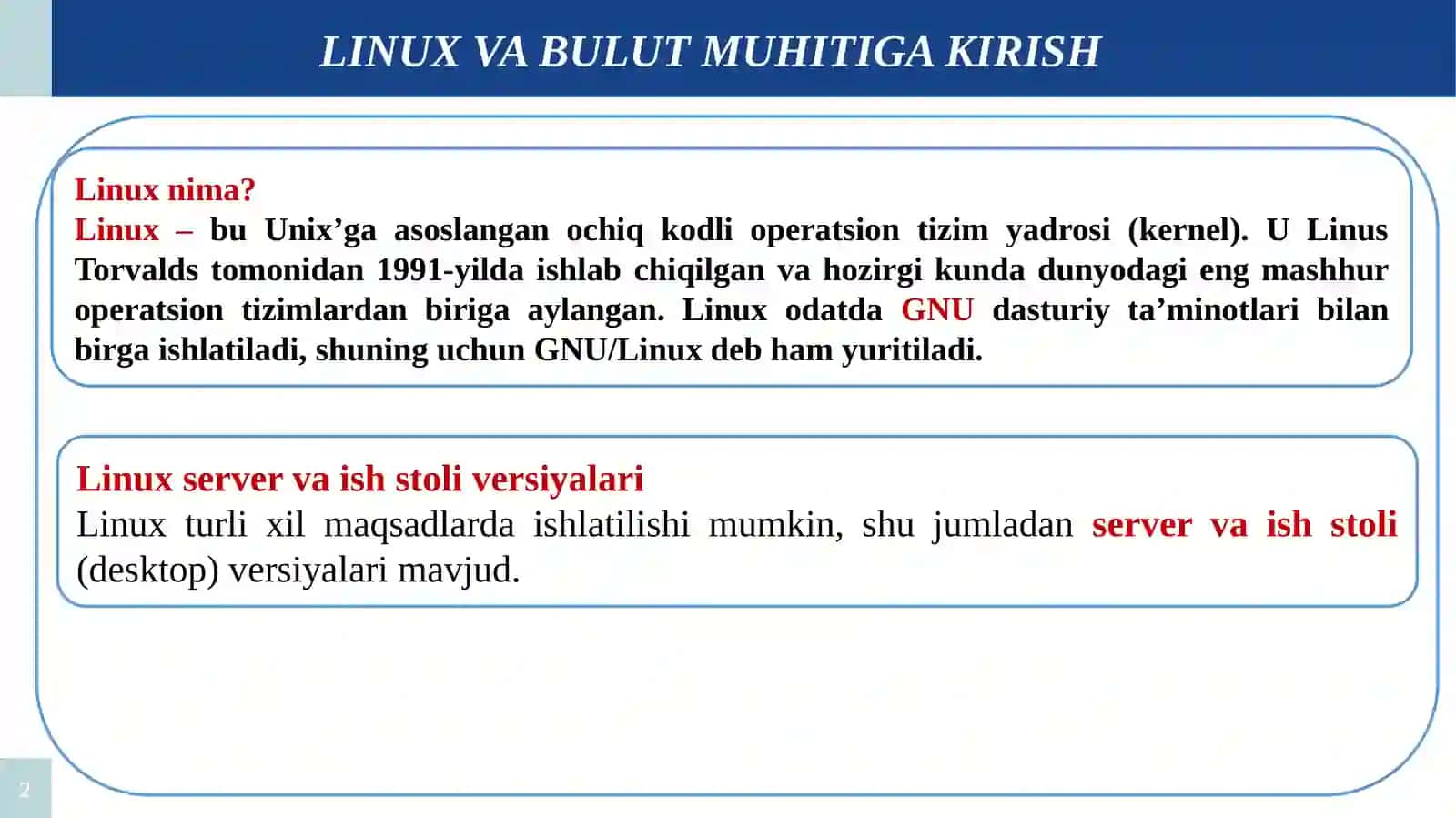 Bulutli platformalar va provayderlar 2