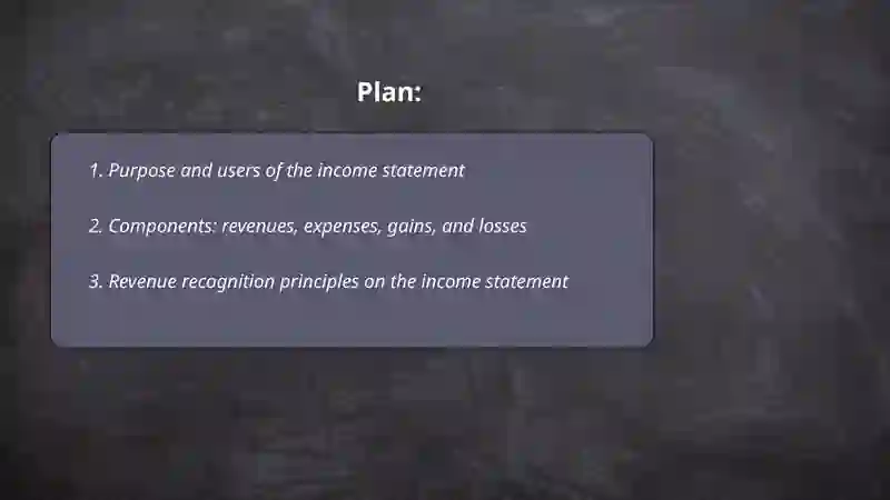 Income statement 2