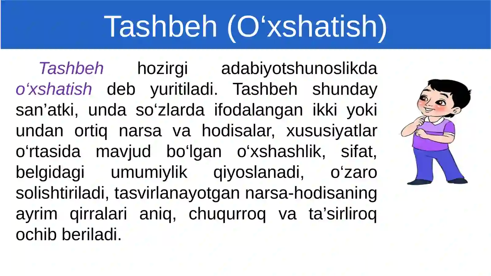 Tashbeh(O‘xshatish) 2