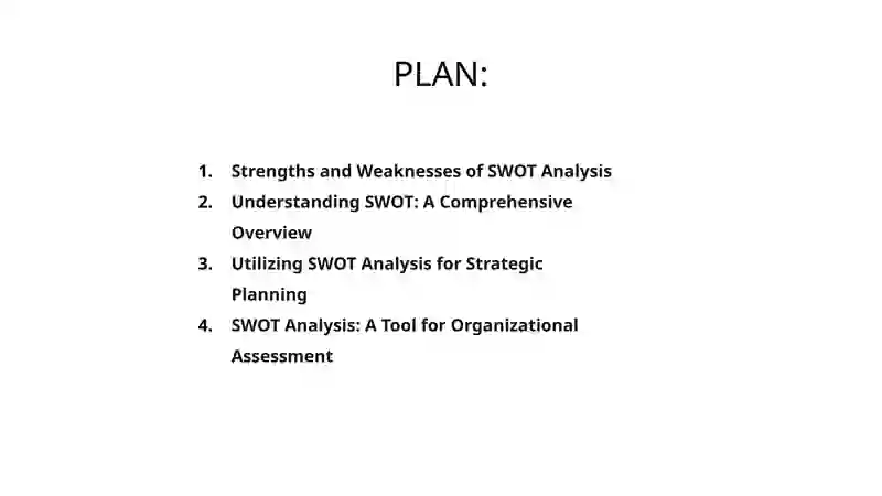 SWOT Analysis 2
