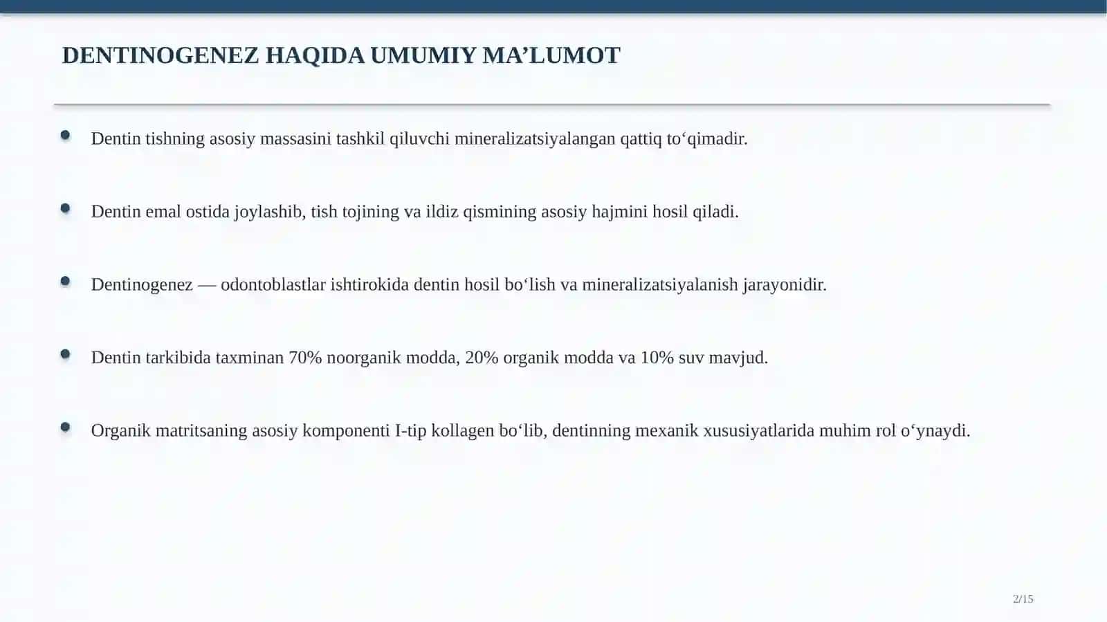 Dentinogenez imperfekta — klinik belgilari, tashxisi va davolash usullari 2