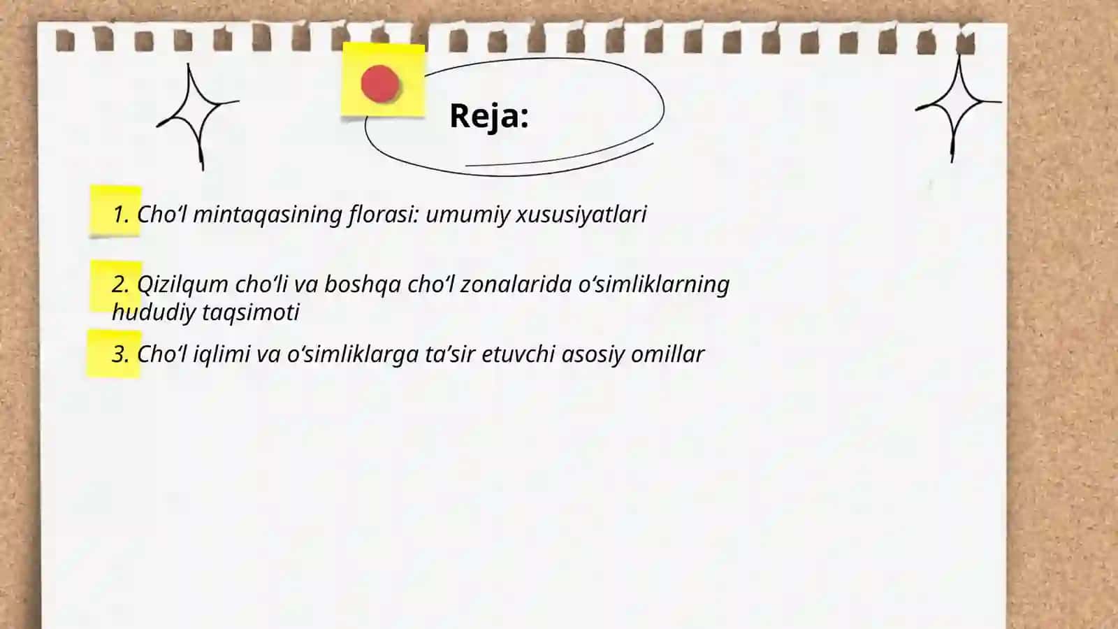 Oʻzbekistonning choʻl mintaqasi oʻsimliklari va ularning geografik xususiyatlari 2