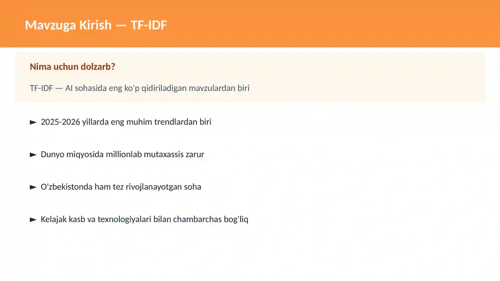 TF-IDF 2
