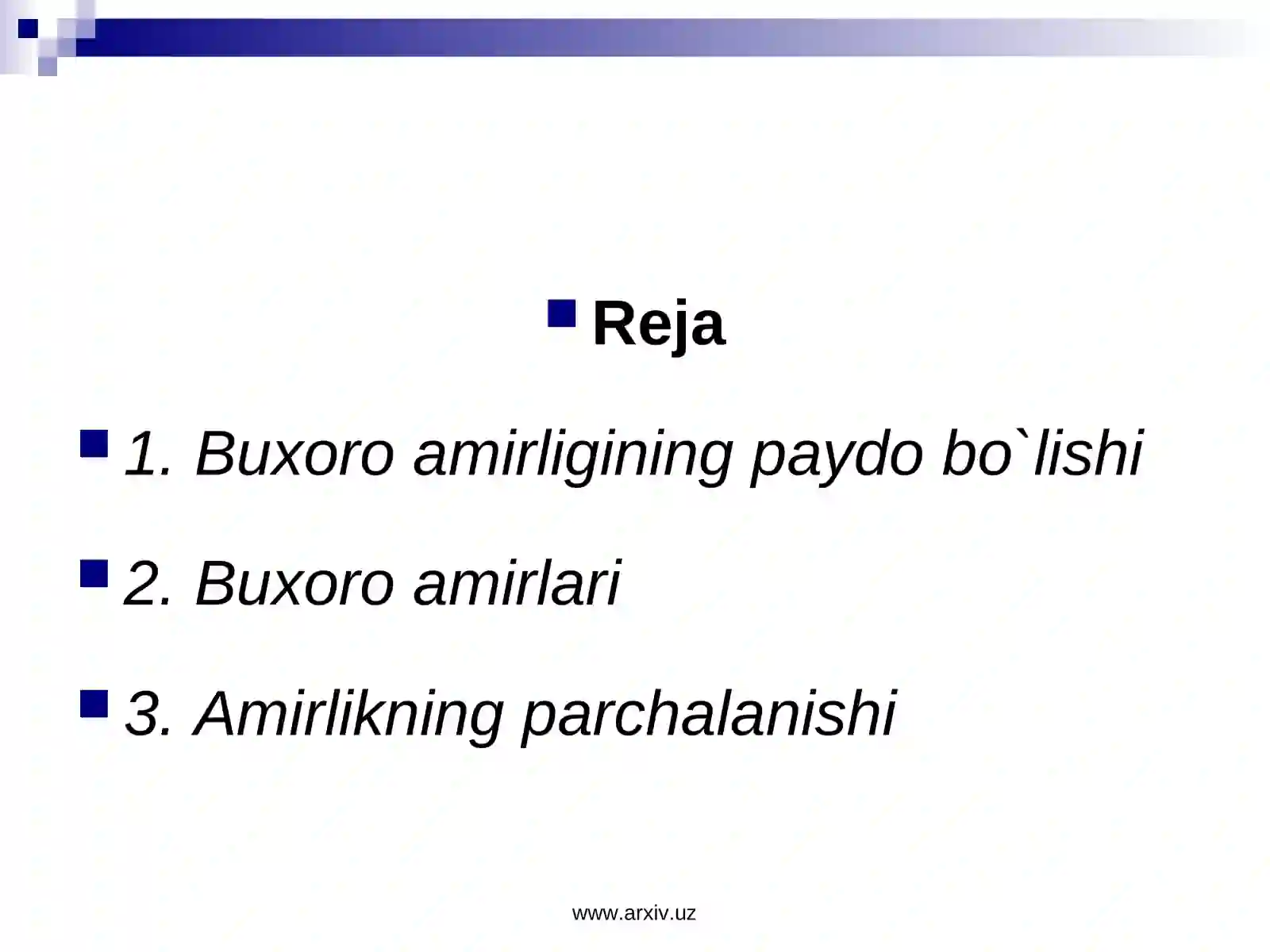 Buxoro amirligi 2