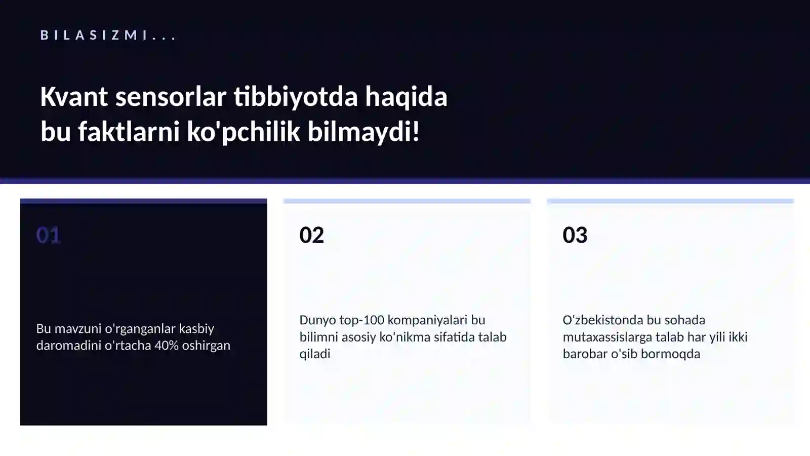 Kvant sensorlar tibbiyotda 2