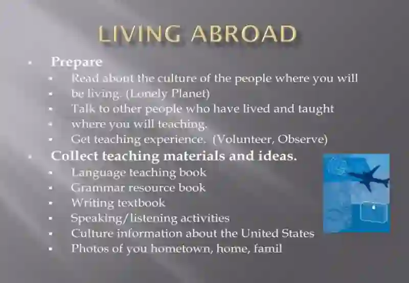 Living and working abroad 2
