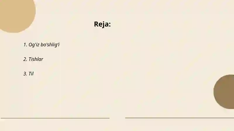 Og'iz bo'shligʻi 2