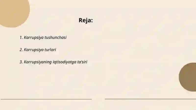 Karrupsiya va uning ahamiyati 2