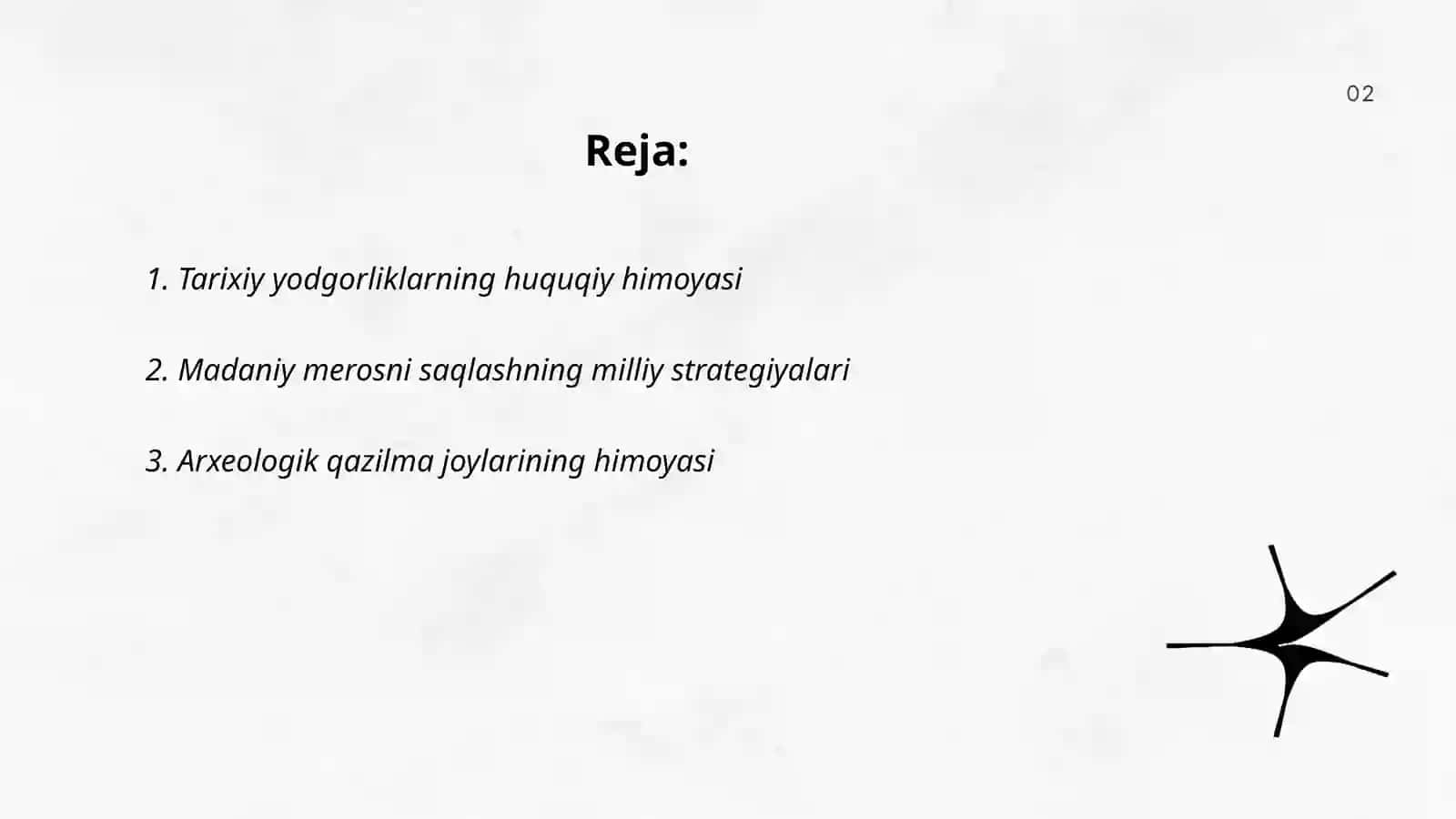 Tarixiy va madaniy yodgorliklarni muhofaza qilish 2
