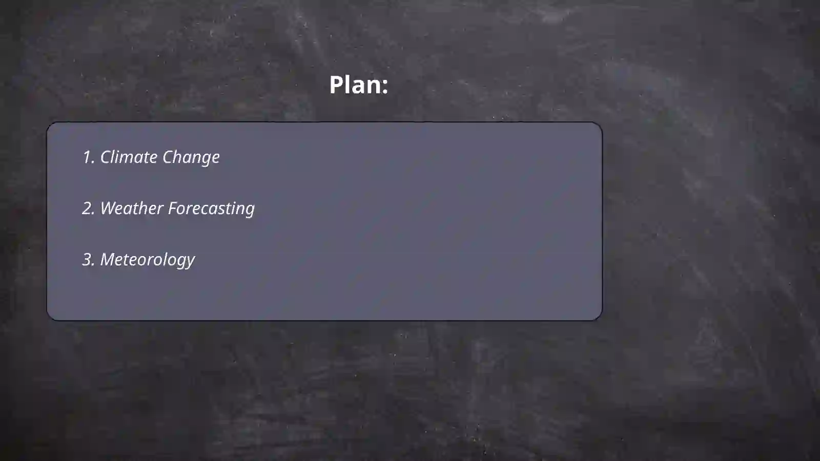 Climate Change 2